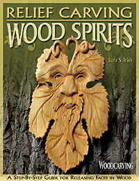 Relief Carving Woodspirits by Irish